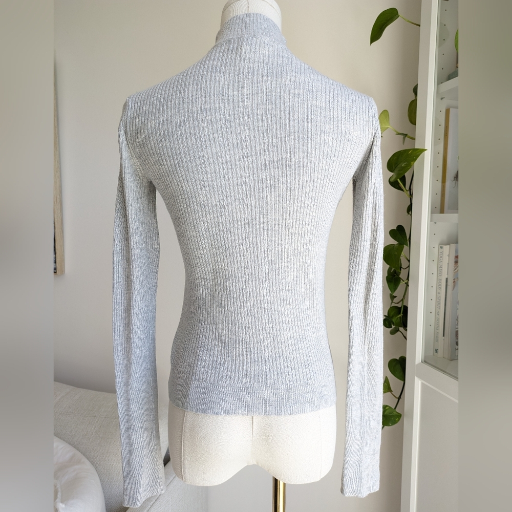 Prologue Ribbed High Neck Top - Picture 2 of 7